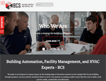 Tablet Screenshot of bldgcontrols.com